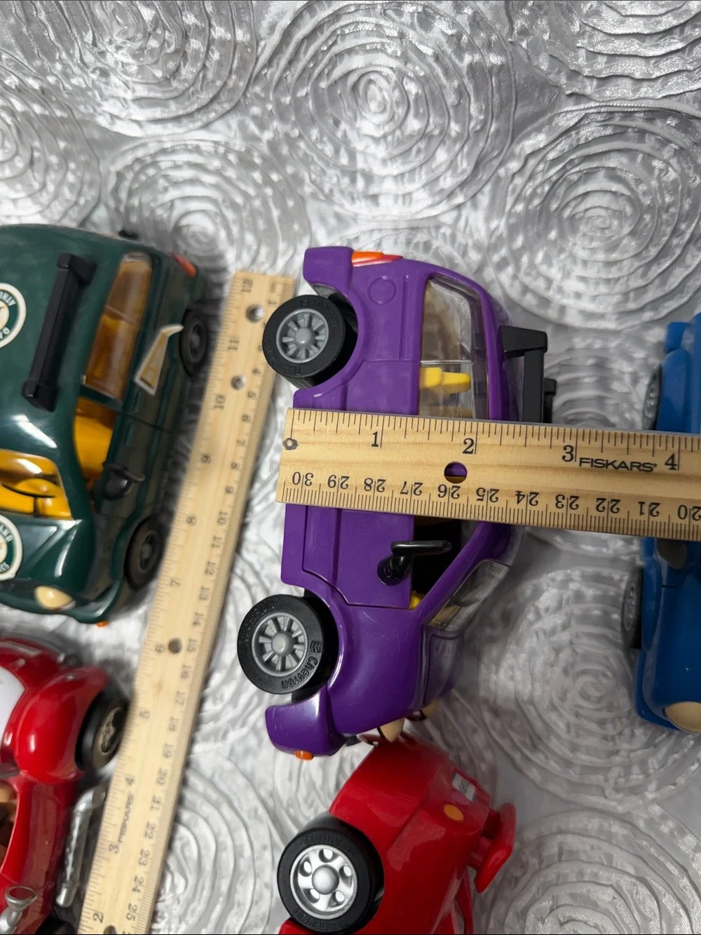 The Chevron Cars Toys (Riley Roadster,Tony Turbo,Pete Pick-Up,Victor E. Van 2)